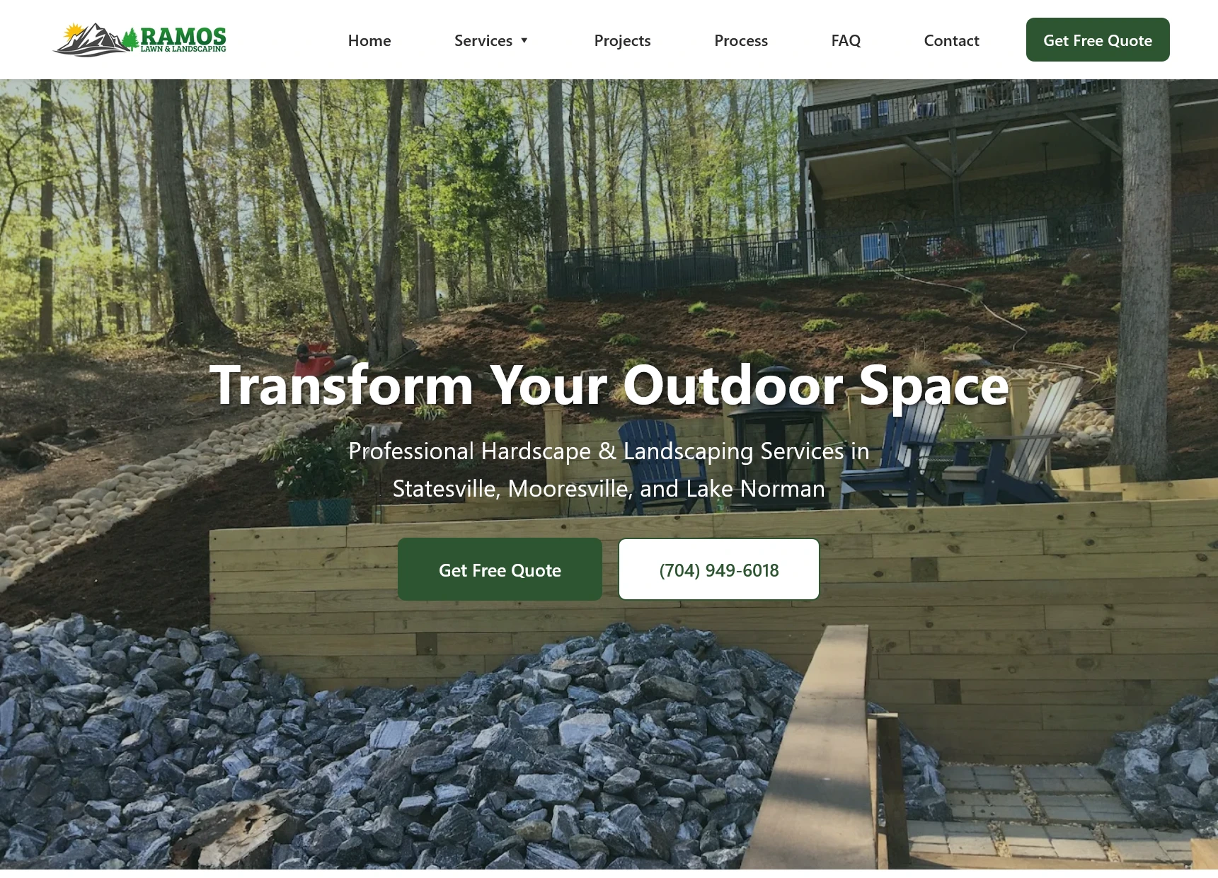 Sitio Web Ramos Elite Scape Hardscape