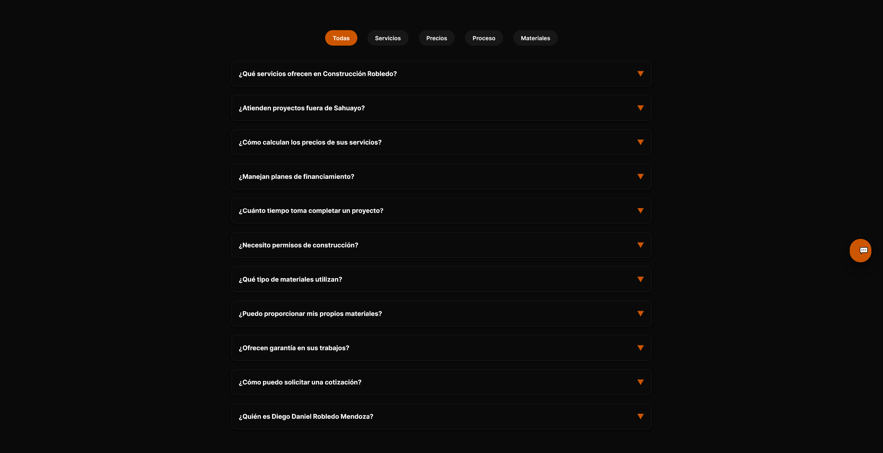 Construcción Robledo screenshot 2