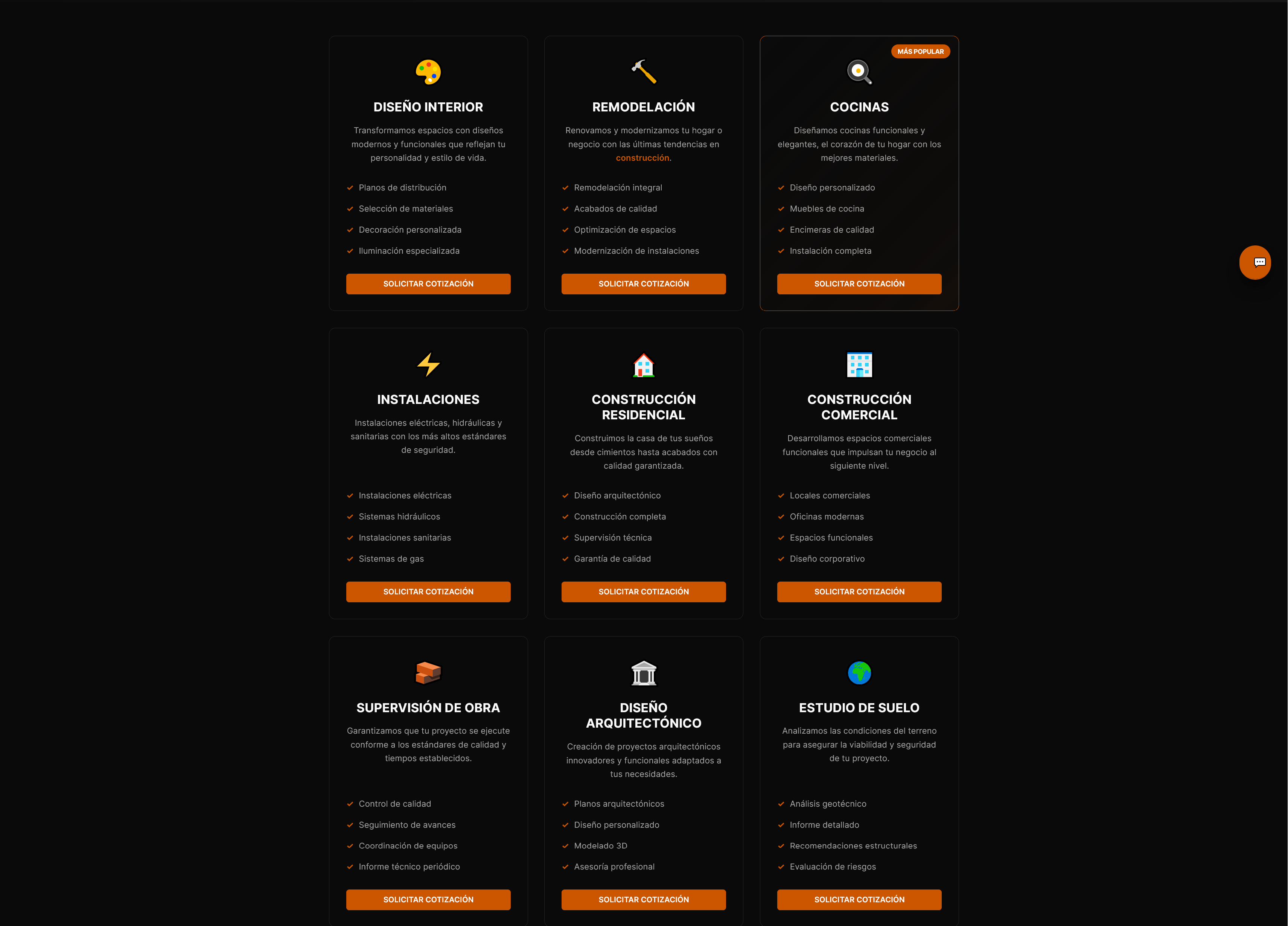 Construcción Robledo screenshot 3