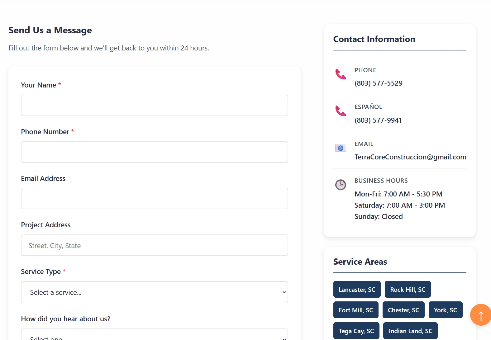 Terracore Construction screenshot 4