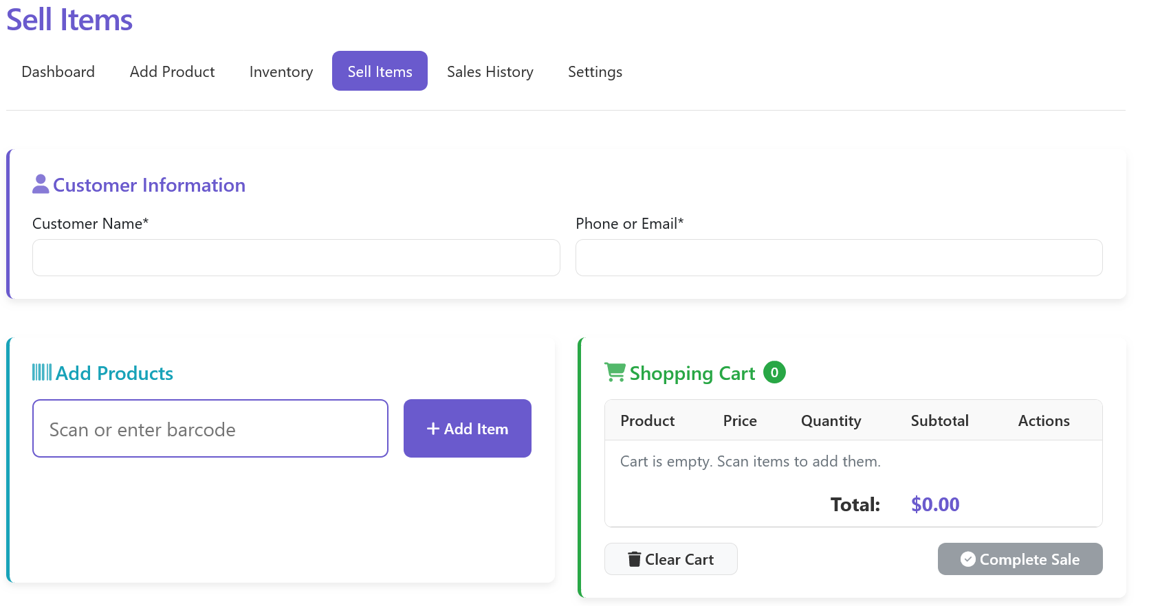 Boutique Inventory System - Image 3